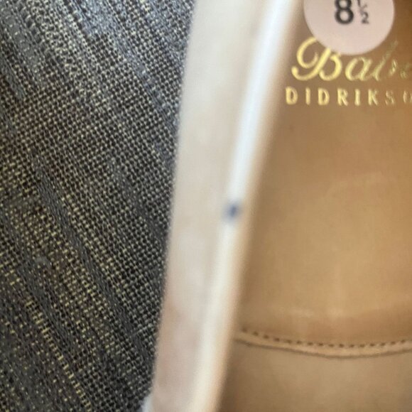 Rare Vintage BABE DIDRIKSON Suede Embroidered Loafer Size 8.5 - Picture 6 of 8